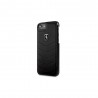 Capac Protectie Spate Ferrari Din Piele Pentru iPhone 7 Colectia Heritage - Negru
