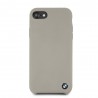 Capac Protectie Spate BMW Din Silicon Pentru iPhone 7/8 - Gri Deschis