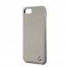 Capac Protectie Spate BMW Din Silicon Pentru iPhone 7/8 - Gri Deschis