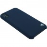 Capac Protectie Spate BMW Din Silicon Pentru iPhone X - Albastru