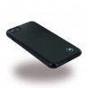 Capac Protectie Spate Bmw Carbon Fibre Pentru iPhone 7 - Negru