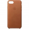 Capac Protectie Spate Apple Din Piele Pentru iPhone 7/8 - Maro