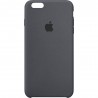 Capac Protectie Spate Apple din Silicon pentru iPhone 6 6s Plus - Gri