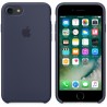 Capac Protectie Spate Apple Din Silicon Pentru iPhone 7 - Bleumarin
