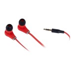 Casti audio rosii cu fir 