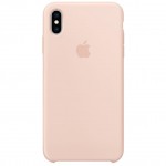 Capac Protectie Spate Apple Din Silicon Pentru iPhone XS Max - Roz