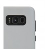 Capac Protectie Spate Cellara Colectia Style Pentru Samsung S8 Plus - Gri Deschis