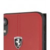 Capac Protectie Spate Ferrari Pentru iPhone XR Colectia Heritage - Rosu