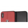Capac Protectie Spate Ferrari Pentru iPhone XS Max Colectia Heritage - Rosu