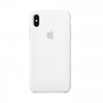 Capac Protectie Spate Apple Din Silicon Pentru iPhone XS Max - Alb
