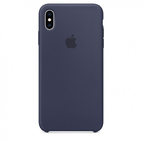 Capac Protectie Spate Apple Din Silicon Pentru Iphone Xs Max - Albastru