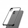 Capac Protectie Spate Cellara Colectia Electro Pentru iPhone XS/iPhone X - Negru