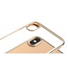 Capac Protectie Spate Cellara Colectia Electro Pentru iPhone XS/iPhone X - Auriu