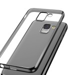 Capac Protectie Spate Cellara Colectia Electro Pentru Samsung Galaxy J6 Plus- Negru