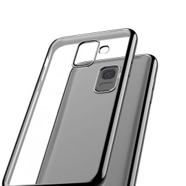 Capac Protectie Spate Cellara Colectia Electro Pentru Samsung Galaxy A6 - Negru