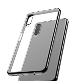 Capac Protectie Spate Cellara Colectia Electro Pentru Samsung Galaxy A7 - Negru