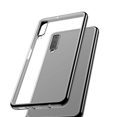 Capac Protectie Spate Cellara Colectia Electro Pentru Samsung Galaxy A7 - Negru