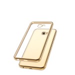 Capac Protectie Spate Cellara Colectia Electro Pentru Samsung Galaxy J4 Plus- Auriu