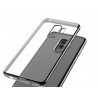 Capac Protectie Spate Cellara Colectia Electro Pentru Samsung Galaxy S9 Plus - Negru