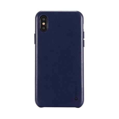 Capac Protectie Spate Cellara Colectia Style Pentru iPhone X/Xs - Albastru