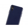 Capac Protectie Spate Cellara Colectia Style Pentru iPhone X/Xs - Albastru