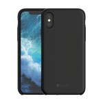 Capac Protectie Spate Cellara Din Silicon Colectia Soft Pentru iPhone XS Max - Negru
