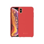 Capac Protectie Spate Cellara Din Silicon Colectia Soft Pentru iPhone Xs Max - Rosu
