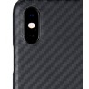 Capac Protectie Spate Cellara Din Fibra De Aramid Pentru Iphone Xs - Negru
