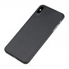Capac Protectie Spate Cellara Din Fibra De Aramid Pentru Iphone Xs - Negru
