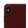 Capac Protectie Spate Cellara Din Fibra De Aramid Pentru Iphone Xs - Rosu