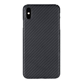 Capac Protectie Spate Cellara Din Fibra De Aramid Pentru iPhone Xs Max - Negru