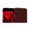Capac Protectie Spate Cellara Din Fibra De Aramid Pentru Iphone Xs Max - Rosu