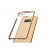 Capac Protectie Spate Cellara Colectia Electro Pentru Samsung Galaxy S10e - Auriu