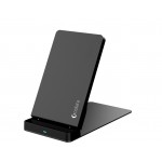Incarcator Wireless Universal Cellara Cu Suport Vertical 5v/2a 10w - Negru