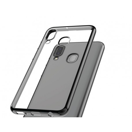 Capac Protectie Spate Cellara Colectia Electro Pentru Samsung Galaxy A20 - Negru