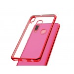 Capac Protectie Spate Cellara Colectia Electro Pentru Samsung Galaxy A20e - Rosu