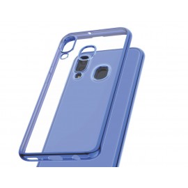 Capac Protectie Spate Cellara Colectia Electro Pentru Samsung Galaxy A40 - Albastru