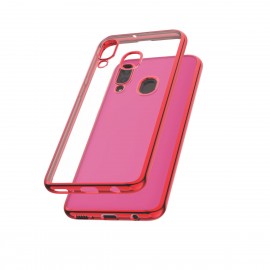 Capac Protectie Spate Cellara Colectia Electro Pentru Samsung Galaxy A40 - Rosu