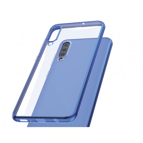 Capac Protectie Spate Cellara Colectia Electro Pentru Samsung Galaxy A50 - Albastru