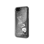 Capac Protectie Spate Guess Pentru iPhone 7/8 Colectia Hearts - Argintiu