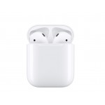 Casti Audio Apple Airpods Generatia 2 Cu Incarcare Wireless - Alb