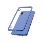 Capac Protectie Spate Cellara Colectia Electro Pentru Samsung Galaxy A10 - Albastru
