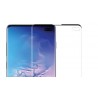 Folie Protectie Ecran Sticla 3d Full Cover Ultra Sonic Cellara Pentru Samsung Galaxy S10 Plus - Negru