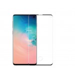Folie Protectie Ecran Sticla 3d Full Cover Ultra Sonic Cellara Pentru Samsung Galaxy S10 - Negru
