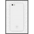 Capac Protectie Spate RedAngel pentru iPhone 5 5s SE Colectia Colorful Spring I - Alb