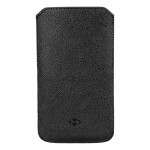 Husa neagra din Piele pentru Samsung Galaxy S4