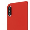 Capac Protectie Spate Cellara Colectia Thin Pentru iPhone X - Rosu