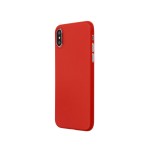 Capac Protectie Spate Cellara Colectia Thin Pentru iPhone X - Rosu