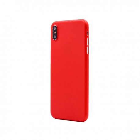 Capac Protectie Spate Cellara Colectia Thin Pentru iPhone Xs Max - Rosu
