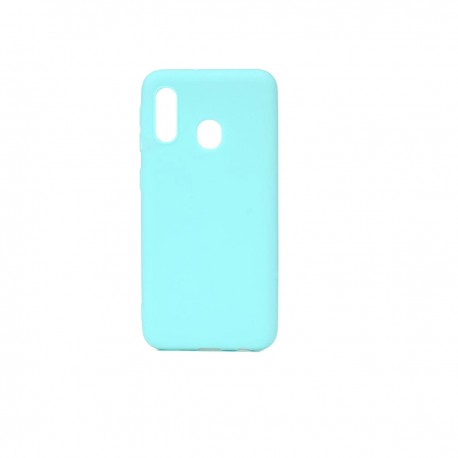 Capac Protectie Spate Mobiama Tpu Soft Pentru Samsung Galaxy A20e - Albastru Deschis